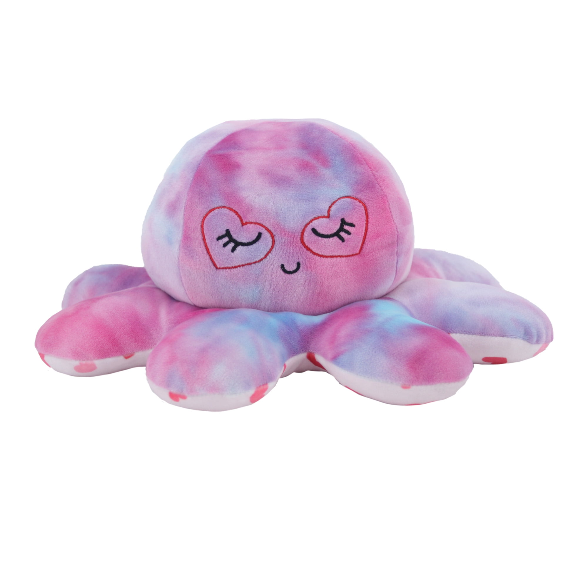 Way to Celebrate Valentine Polyester 13.5 inch ,Octipus Plush Toys -- Multicolor