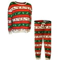 thumbnail image 2 of Briefly Stated Womens Rudolph The Red-Nosed Reindeer Striped Ladies Christmas Pajama (Small), 2 of 2