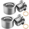 thumbnail image 2 of 2Pcs Sensor De Ox铆geno, M18 X 1.5 Rosca O2 Sensor De Ox铆geno Montaje Escalonado Tap贸n Y Adaptador De Enchufe Accesorios De Sensor De Ox铆geno De Acero Inoxidable Para La Mayor铆a De Los Autom贸viles, 2 of 7