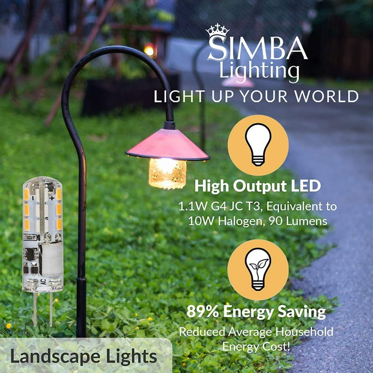 Simba Lighting® LED G4 1.1W T3 10W Halogen Replacement JC Bi-Pin