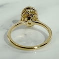 thumbnail image 4 of Oval Cut Moissanite Engagement Gold Ring,Solitaire Diamond Ring,Hidden Halo Anniversary Ring,Women Gift Ring, 4 of 4