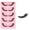E, variant on 5Pairs Cat Eye Eyelashes manga Lashes 3D Clear Band Lashes naturalHalf Lashes,.