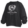 thumbnail image 2 of Women's Pressbox Black South Carolina Gamecocks Big Aug Script Janice Oversized Pullover Sweatshirt, 2 of 3