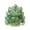 Green, variant on Cheers Natural Stone Nine-tailed Foxes Figurine Positive Healing Energy Hand-carved Colorful Faux Crystal Sitting Animal Statue Home Office Desktop Decoration Ornament