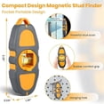thumbnail image 2 of Magnetic Stud Finder Wall Scanner, Magnetic Stud Finder Level Wall Scanner, Easy to Use Magnet Stud Finder Drywall Tool, 2 of 5