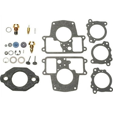 Carburetor Repair Kit - Compatible with 1979 - 1987 Dodge D150 3.7L 6-Cylinder CARB 1BBL 1980 1981 1982 1983 1984 1985 1986