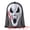 Black, variant on Unique Bargains Grim Masquerade Skull Mask for Halloween Horror Party Black 12.6" x 8.7"