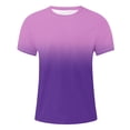 thumbnail image 2 of Camisetas de Cuello de la Tripulación de los Hombres de Poliéster Impreso en Seco Rápido, Cuello Redondo de Corte 3D para Gimnasio, Carrera, Ciclismo Y Desgaste Informal, 2 of 4