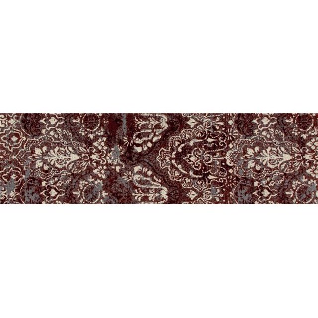 Art Carpet 841864109405 2 x 8 Pi Bastille Collection Émergent Tapis Tissé, Rouge