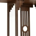thumbnail image 3 of 2 Tiers Long and Narrow Side Table Slim Accent Table Versatile Bamboo Table, 3 of 12