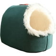 thumbnail image 7 of Cat Caves for Indoor Cats, 2026 New Soft Winter Warm Pet Cave Bed, Removable Cushion Warming Pets Cozy Enclosed Cat House with Non-Slip, Cozy Indoor Nest for Cats and Small Dogs (Green, L), 7 of 7