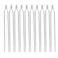 thumbnail image 1 of veasfak 10pcs Alliage Métal Épingles à Cheveux Clips Femmes Coiffure Accessoires de Cheveux, Or, 1 of 9