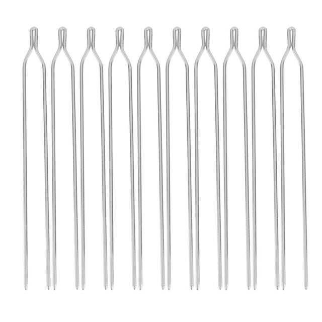 veasfak 10pcs Alliage Métal Épingles à Cheveux Clips Femmes Coiffure Accessoires de Cheveux, Or
