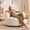 Beige, variant on YINIX Oversized Bean Bag Chair with Backrest and Cushion, Cozy Round Floor Sofa for Living Room, Beige