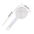 thumbnail image 3 of Kitchen Baking Tools: PP Plastic Filter Screen, Filter Screen, Strainer, Flour Filter Screen, Sieve, Handheld Flour Sieve. Cooking&nbsp;Utensils, 3 of 9