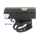 thumbnail image 4 of Juego de luces de bicicleta recargables por USB, color negro, potentes lúmenes, accesorios delanteros y traseros para ciclismo nocturno., 4 of 5