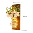 thumbnail image 4 of Jar Sconces LED String Light Control remoto Lámpara colgante Decoración de pared, Amarillo Methold HA000915-01B, 4 of 7