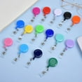 thumbnail image 6 of 2 Pack Badge Reel with Belt Clip, Badge Holder Retractable Clip, Retractable for Teachers, Students, Office Workers (Pink), 6 of 6