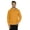 Mustard Yellow, variant on Solid Henley Hooded Short Kurta For MensLong Sleeve Cotton T-shirt Regular Fit Summer Wear