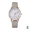 thumbnail image 1 of Simple And Fashionable Temperament Small Daisy Retro Belt Watch Girl Student Watch College Style Forest Quartz Watch, 1 of 1