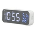 thumbnail image 1 of Reloj Electrónico De Espejo Inteligente, Carga De Reloj De Alarma Digital Para El Hogar Para Dormitorio Para La Oficina Para Todos, 1 of 7