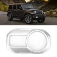thumbnail image 4 of Embellecedor de cubierta de botón para interruptor de faros delanteros de coche, compatible con Jeep Wrangler JL 2018+, 4 of 9