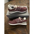 thumbnail image 3 of New Balance 574 Core Men's Burgundy Casual Sneakers ML574EVM - NWB, 3 of 6