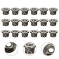 thumbnail image 4 of MasteelfCA 50pcs Stainless Steel Hex Screw Nut Socket Head Flange Nylon Lock Nuts, 4 of 7