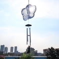 thumbnail image 4 of Campanas de Viento Spinner de Viento para DecoracióN Al Aire Libre, Campanillas de Viento con 4 Tubos de Aluminio Engrosados para Mamá Abuela Mujer B, 4 of 5