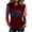 Deep Red, variant on Womens 9/11 Never Forget Crew Neck T Shirt 25th Anniversary Usa Shirts Casual Tops Honor Faith American Flag 911 Memorial Shirt