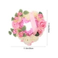 thumbnail image 4 of HLONK Couronne de Fleurs pour Cimetière Funéraire, 4 of 8