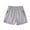04A-0313-Light Gray, variant on Girls Knee Length Shorts Straight Leg 𝐃rawstring Elastic Waist Loose Solid Shorts with Pocket Kids Casual Short Pants Boys Athletic Shorts Size 10-12