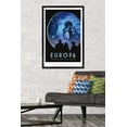 thumbnail image 2 of NASA - Europa Travel Poster Wall Poster, 22.375" x 34" Framed, 2 of 6