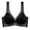 Black, variant on Lovskoo Womens Bra No Rims Thin Summer Comfortable Bra Bralette Everyday Bra Plus Size Fixed Cup Lingerie For Women XL White