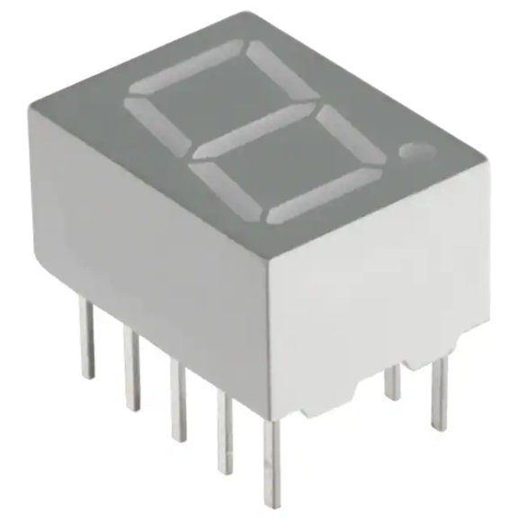 LTS-4801B Display Modules 7-Segment 0.39 SGL Blue 10 Dip :RoHS