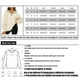 thumbnail image 2 of Womens Half Zip Sweatshirt Oversized Long Sleeve Collar Drop Shoulder Solid 1/4 Zipper Pullover, 2 of 2