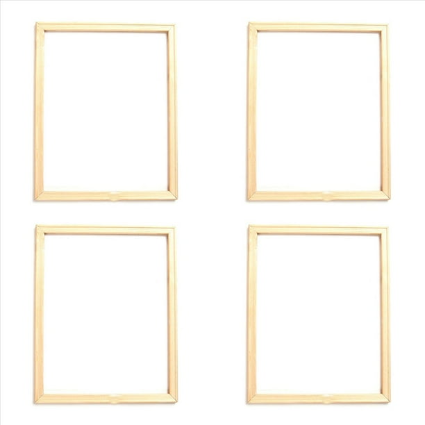 4X de Madera de 40X30Cm Marcos de Fotos DIY Arte Adecuado para Pintura de DecoracióN del Hogar Pinturas de Dibujo de Diamantes Digitales