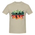 thumbnail image 3 of Camisetas de lujo Stranger-Things The Upside Down para hombre, camisas estampadas de verano de algodón, ropa de calle de alta calidad, tallas S-6XL, 3 of 5