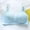 Blue, variant on Fengqque Mother's Plus Size Nursing Soft Comfort Fit Bra Color Ring Breast Feeding Comfortable Hollow Out Perspective Underwear