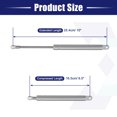 thumbnail image 4 of Unique Bargains 2Pcs 10 Inch 18Ib/80N Silver Tone Lift Supports Struts Shocks Gas Spring Universal for RV Car Truck Boat, 4 of 6