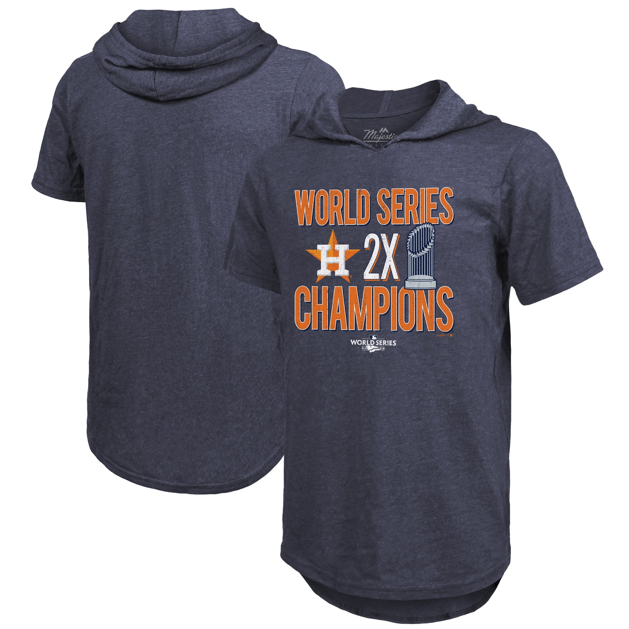 Astros short sales sleeve hoodie