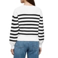 thumbnail image 2 of Suéter GAP Cashsoft Cuello Redondo Azul Blanco Talla L, 2 of 4