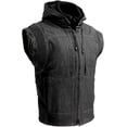 thumbnail image 4 of First Mfg Co - Rybak - Men's Motorcycle Biker Riding Denim Jacket - Extra Large, 4 of 5