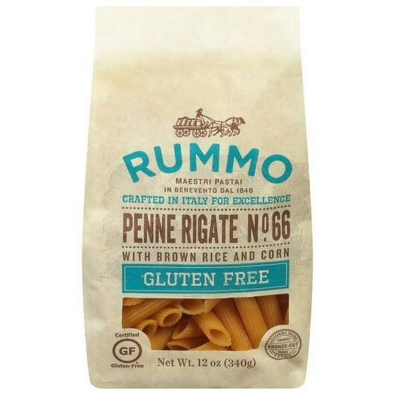 Rummo Penne Rigate, Gluten Free 12 oz (Pack of 2)