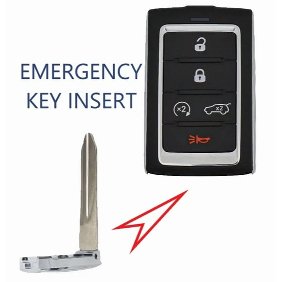 Emergency Key For Jeep Grand Cherokee Wagoneer 2021 - 2026