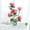 Pink, variant on Artificial Rose Flowers with Pot Roses Artificial Flowers Potted Plant Fake Roses Plant Potted Faux Silk Flower Decor for Home Kitchen Wedding Office Desktop Bonsai Desk Tabletop Decor(Light Pink)