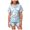 Gsleepwear209-Light Blue, variant on UAYOTSE Kids Silky Satin Nightwear Set, Girls Short‑Sleeve Collared Button‑Front Top with Coordinating Shorts, Casual Home Sleep Outfit Size 8-9 Years