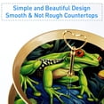 thumbnail image 2 of Frog Decorative Plastic Discs Jewelry Tray with Iron Pillars | 32cm/12.5in Height | Dessert Table Display Stand, 2 of 6