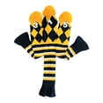 thumbnail image 4 of 3 piezas Club Head Cover Head Protection Sleeve Golf Shaft Protector con número Amarillo Cola Cubierta de la cabeza del palo de golf, 4 of 8
