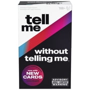 Spin Master Games, Tell Me Without Telling Me, Adult Party Game, 4+ Players, for Ages 18 and up